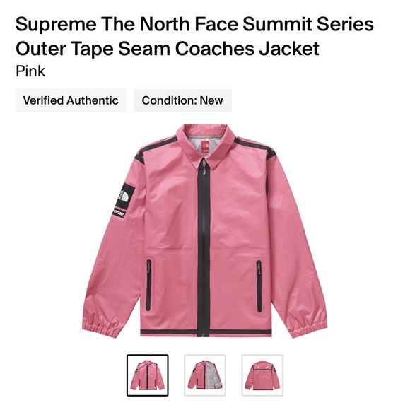 ジャケット・アウター Supreme / The North Face Coaches Jacket Supreme The North Face Summit Series Outer Tape Seam Coaches